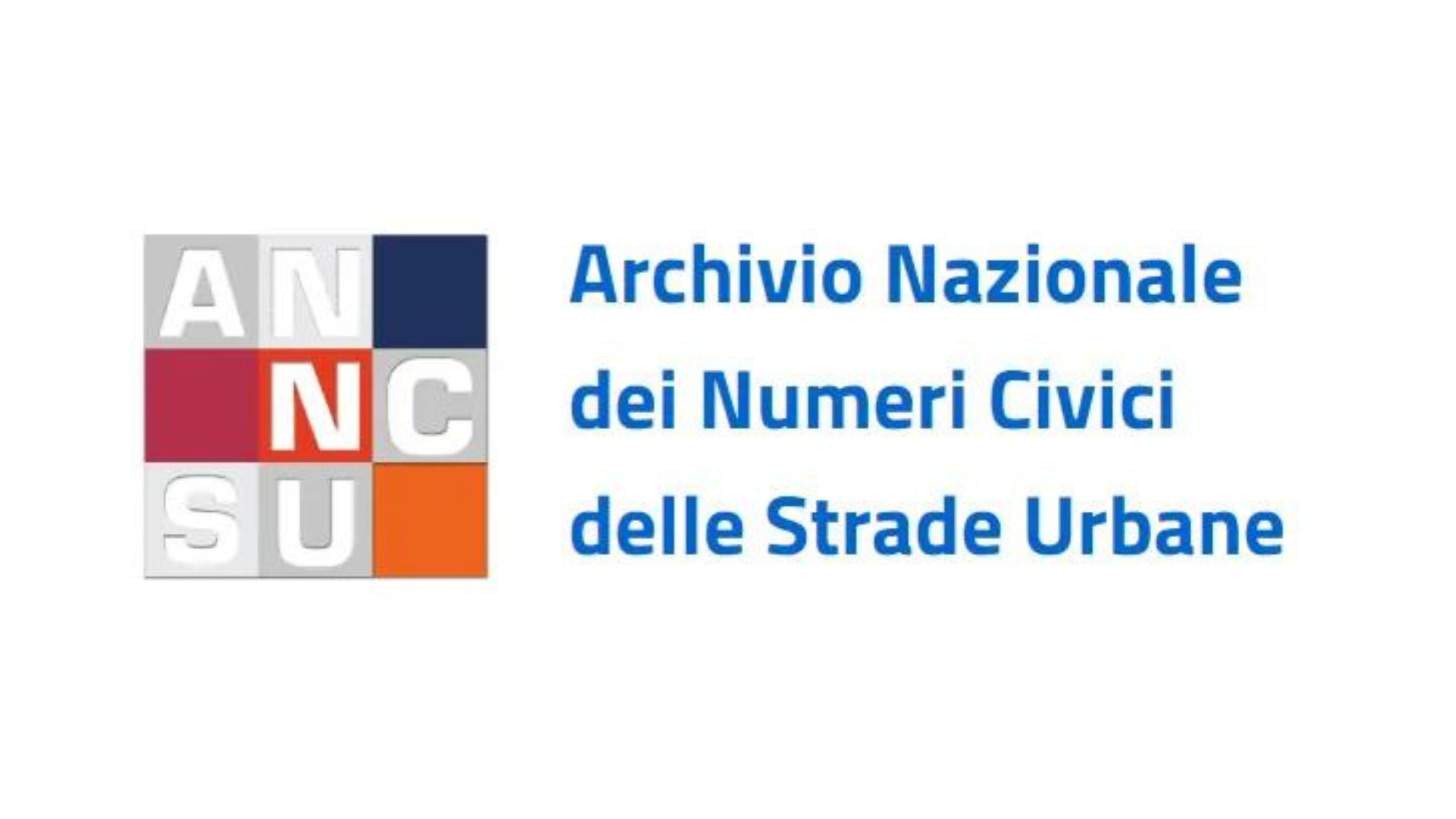 Nuovo portale ANNCSU (Archivio nazionale dei numeri civici delle strade urbane)